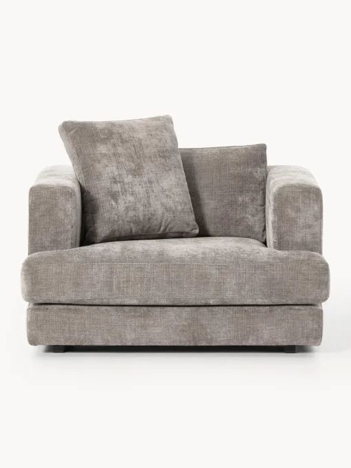 Butacas|Sillones>Westwing Collection Sillón Tribeca Chenilla taupe