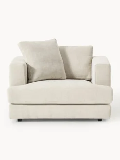 Butacas|Sillones></noscript>Westwing Collection Sillón Tribeca Chenilla beige claro