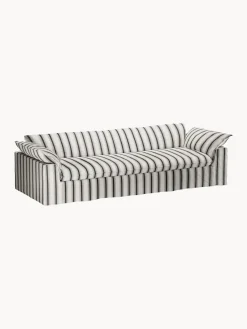 Sofás 3 Plazas|Sofás></noscript>HKLIVING Sofá artesanal Nomad (4 plazas) Tejido negro, gris claro