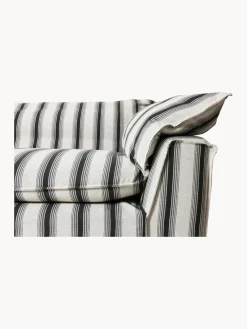 Sofás 3 Plazas|Sofás></noscript>HKLIVING Sofá artesanal Nomad (4 plazas) Tejido negro, gris claro