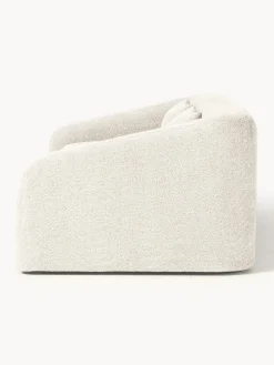 Sofás Cama|Sofás></noscript>Westwing Collection Sofá cama de borreguillo bouclé Eliot (3 plazas) Borreguillo bouclé Off White