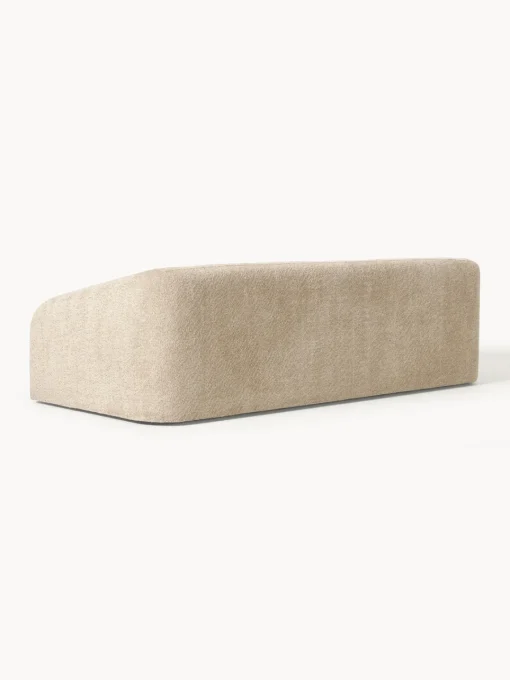 Sofás Cama|Sofás>Westwing Collection Sofá cama de borreguillo bouclé Eliot (3 plazas) Borreguillo bouclé beige