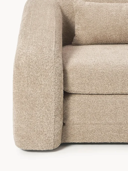 Hot Sofá cama de borreguillo bouclé Eliot (2 plazas) Sofás Cama|Sofás