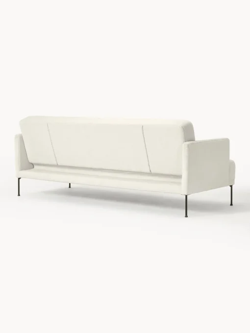 Sofás Cama|Sofás>Westwing Collection Sofá cama de borreguillo Fluente (3 plazas) Borreguillo blanco Off White