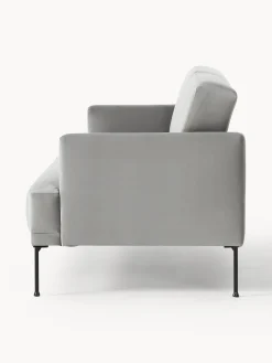 Sofás Cama|Sofás></noscript>Westwing Collection Sofá cama de terciopelo Fluente (3 plazas) Terciopelo gris