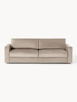 Best Sofá cama de terciopelo Tasha (3 plazas), con espacio de almacenamiento Sofás Cama|Sofás