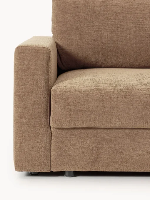 Hot Sofá cama de terciopelo Tasha (3 plazas), con espacio de almacenamiento Sofás Cama|Sofás
