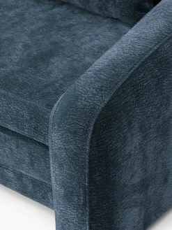 Sofás Cama|Sofás></noscript>Westwing Collection Sofá cama Eliot (2 plazas) Tejido azul oscuro, suave