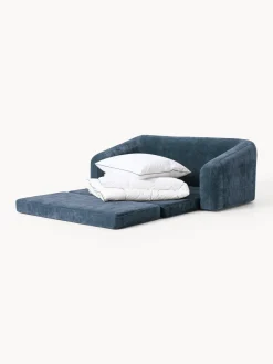 Sofás Cama|Sofás></noscript>Westwing Collection Sofá cama Eliot (2 plazas) Tejido azul oscuro, suave
