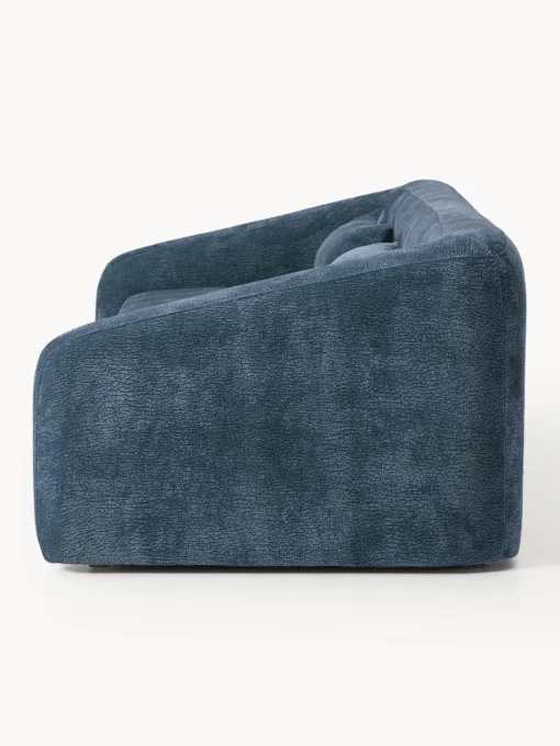 Sofás Cama|Sofás>Westwing Collection Sofá cama Eliot (3 plazas) Tejido azul oscuro, suave