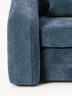 Sofás Cama|Sofás></noscript>Westwing Collection Sofá cama Eliot (3 plazas) Tejido azul oscuro, suave