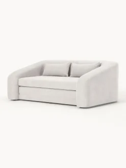 Sofás Cama|Sofás></noscript>Westwing Collection Sofá cama Eliot (2 plazas) Terciopelo gris claro