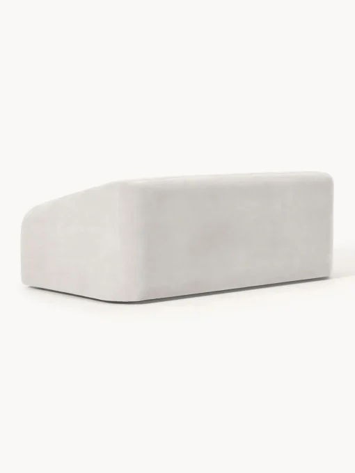 Sofás Cama|Sofás>Westwing Collection Sofá cama Eliot (2 plazas) Terciopelo gris claro