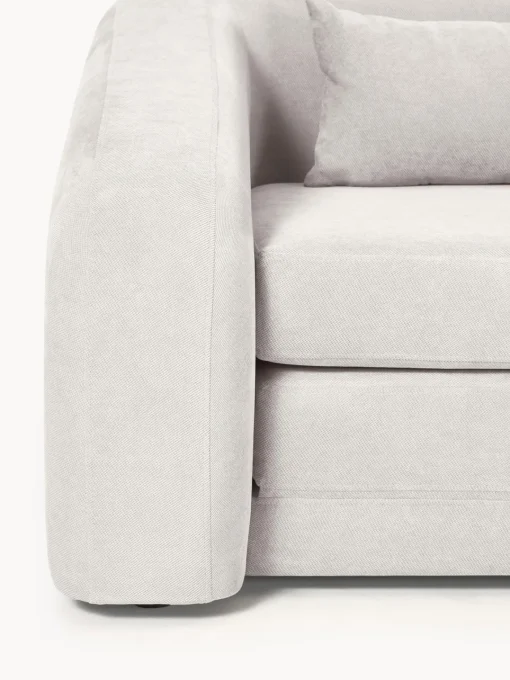 Sofás Cama|Sofás>Westwing Collection Sofá cama Eliot (2 plazas) Terciopelo gris claro