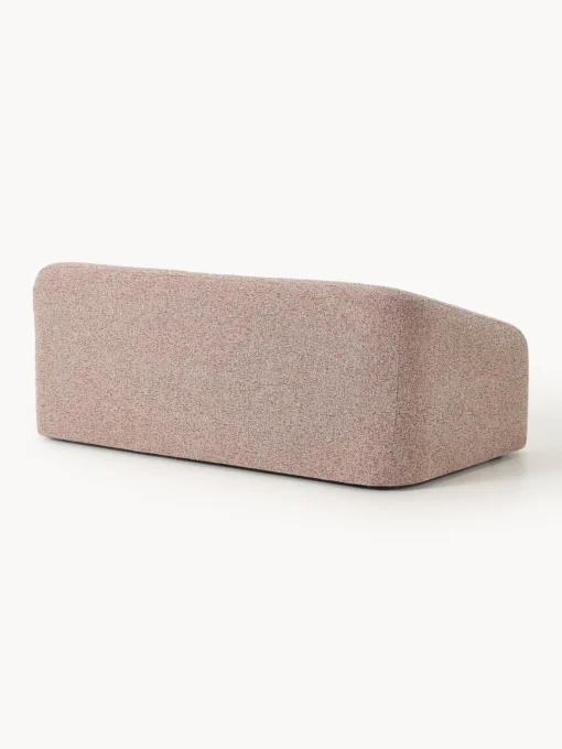 Sofás Cama|Sofás>Westwing Collection Sofá cama en tejido bouclé Eliot (2 plazas) Bouclé, terracota