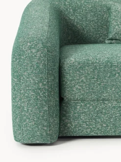 Sofás Cama|Sofás></noscript>Westwing Collection Sofá cama en tejido bouclé Eliot (3 plazas) Bouclé verde
