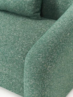 Sofás Cama|Sofás></noscript>Westwing Collection Sofá cama en tejido bouclé Eliot (3 plazas) Bouclé verde