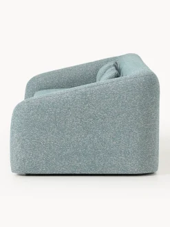 Sofás Cama|Sofás></noscript>Westwing Collection Sofá cama en tejido bouclé Eliot (3 plazas) Bouclé azul