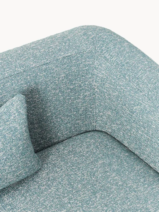 Sofás Cama|Sofás>Westwing Collection Sofá cama en tejido bouclé Eliot (3 plazas) Bouclé azul