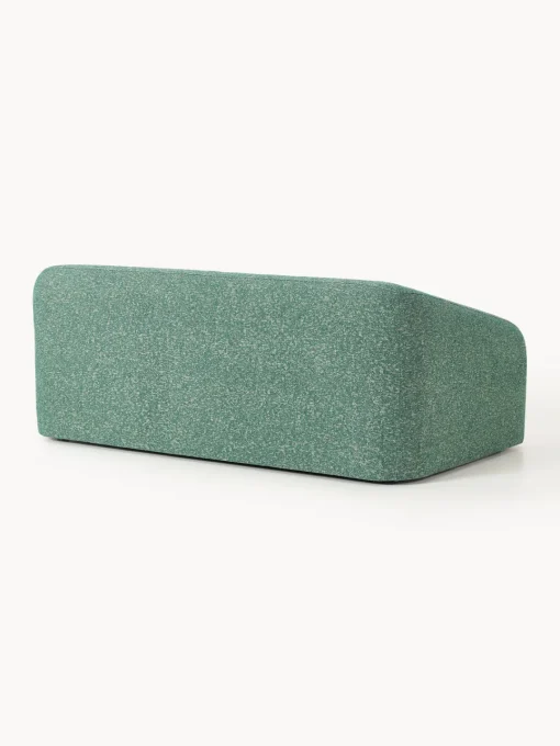 Sofás Cama|Sofás>Westwing Collection Sofá cama en tejido bouclé Eliot (2 plazas) Bouclé verde