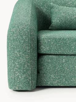 Sofás Cama|Sofás></noscript>Westwing Collection Sofá cama en tejido bouclé Eliot (2 plazas) Bouclé verde