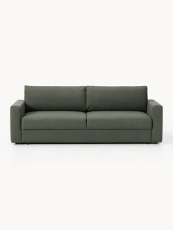 Sofá cama en tejido bouclé Tasha (3 plazas), con espacio de almacenamiento Sofás Cama|Sofás
