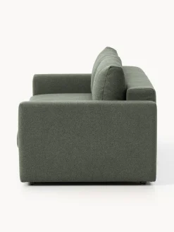 Sofá cama en tejido bouclé Tasha (3 plazas), con espacio de almacenamiento Sofás Cama|Sofás