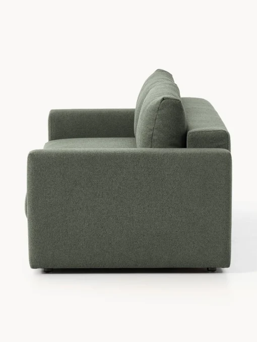 Sofá cama en tejido bouclé Tasha (3 plazas), con espacio de almacenamiento Sofás Cama|Sofás