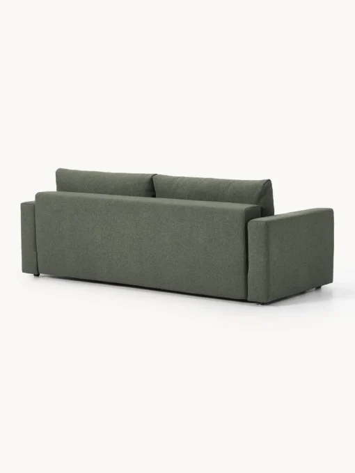 Sofá cama en tejido bouclé Tasha (3 plazas), con espacio de almacenamiento Sofás Cama|Sofás