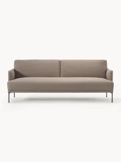 Sofás Cama|Sofás>Westwing Collection Sofá cama Fluente (3 plazas) Tejido taupe
