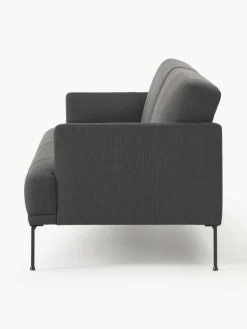 Sofás Cama|Sofás></noscript>Westwing Collection Sofá cama Fluente (3 plazas) Tejido grueso gris antracita