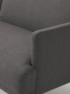 Sofás Cama|Sofás></noscript>Westwing Collection Sofá cama Fluente (3 plazas) Tejido grueso gris antracita