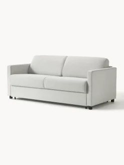 Sofás Cama|Sofás></noscript>Westwing Collection Sofá cama Morgan (2 plazas), con colchón Tejido jaspeado greige
