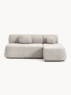Outlet Sofá cama rinconera de borreguillo con espacio de almacenamiento Pao Sofás Cama|Sofás