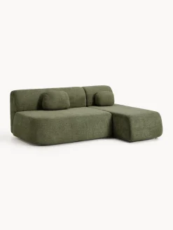 Hot Sofá cama rinconera de borreguillo con espacio de almacenamiento Pao Sofás Cama|Sofás