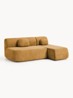 New Sofá cama rinconera de borreguillo con espacio de almacenamiento Pao Sofás Cama|Sofás