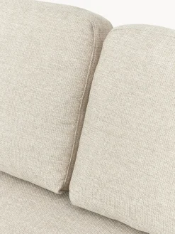 Sofás 3 Plazas|Sofás></noscript>Westwing Collection Sofá con patas de metal Emma (3 plazas) Tejido beige claro