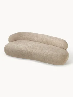 Sofás 3 Plazas|Sofás></noscript>Westwing Collection Sofá de borreguillo bouclé Alba (3 plazas) Borreguillo bouclé beige