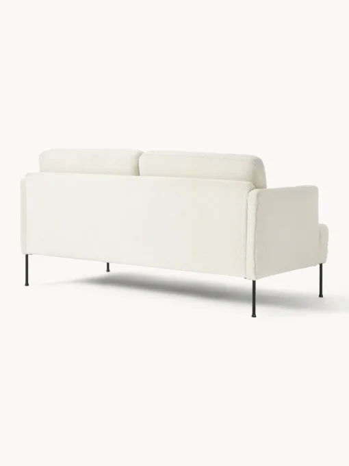 Sofás 2 Plazas|Sofás>Westwing Collection Sofá de borreguillo Fluente (2 plazas) Borreguillo blanco Off White