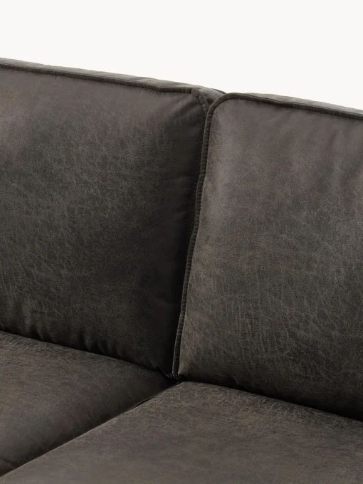 Discount Sofá de cuero reciclado Hunter (3 plazas) Sofás 3 Plazas|Sofás