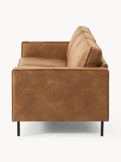 Outlet Sofá de cuero reciclado Hunter (3 plazas) Sofás 3 Plazas|Sofás