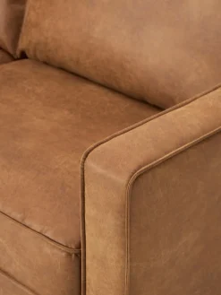 Outlet Sofá de cuero reciclado Hunter (3 plazas) Sofás 3 Plazas|Sofás