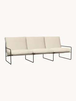 Clearance Sofá de jardín en tejido bouclé Desert (3 plazas) Sofás De Exterior|Sofás De Exterior