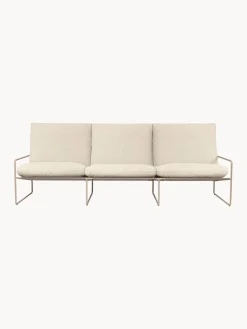 Sofás De Exterior|Sofás De Exterior>Ferm Living Sofá de jardín en tejido bouclé Desert (3 plazas) Bouclé blanco Off White, blanco crema