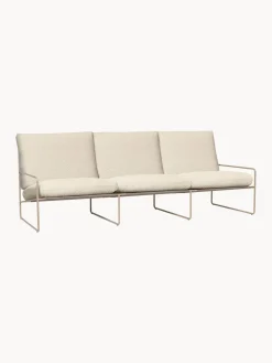 Sofás De Exterior|Sofás De Exterior>Ferm Living Sofá de jardín en tejido bouclé Desert (3 plazas) Bouclé blanco Off White, blanco crema