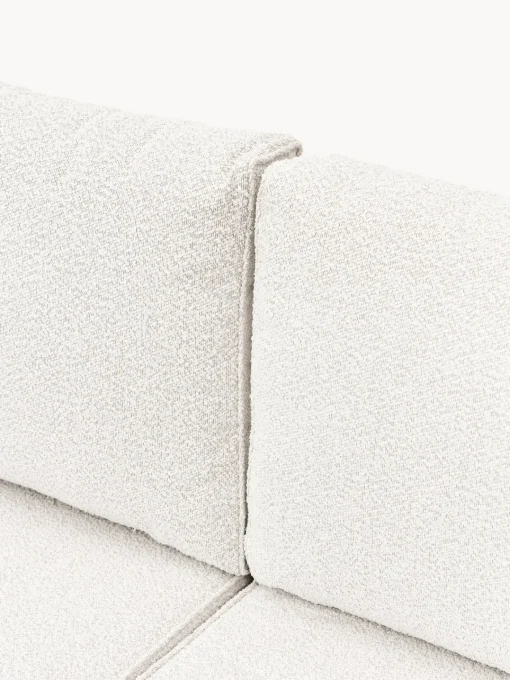 Discount Sofá de jardín en tejido bouclé de madera de acacia Bo (3 plazas) Sofás De Exterior|Sofás De Exterior
