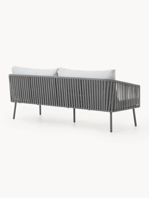 Sofás De Exterior|Sofás De Exterior>Westwing Collection Sofá de jardín Malo (3 plazas) Gris claro, gris
