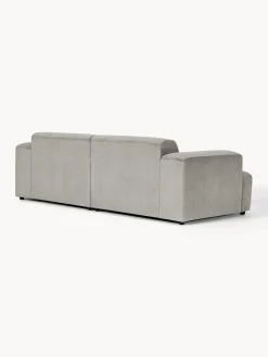 Sofás 3 Plazas|Sofás></noscript>Westwing Collection Sofá de pana Melva (3 plazas) Pana gris