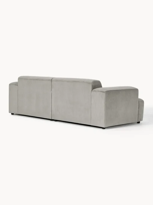 Sofás 3 Plazas|Sofás>Westwing Collection Sofá de pana Melva (3 plazas) Pana gris