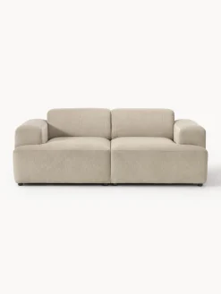 Sofás 2 Plazas|Sofás>Westwing Collection Sofá de pana Melva (2 plazas) Pana beige claro